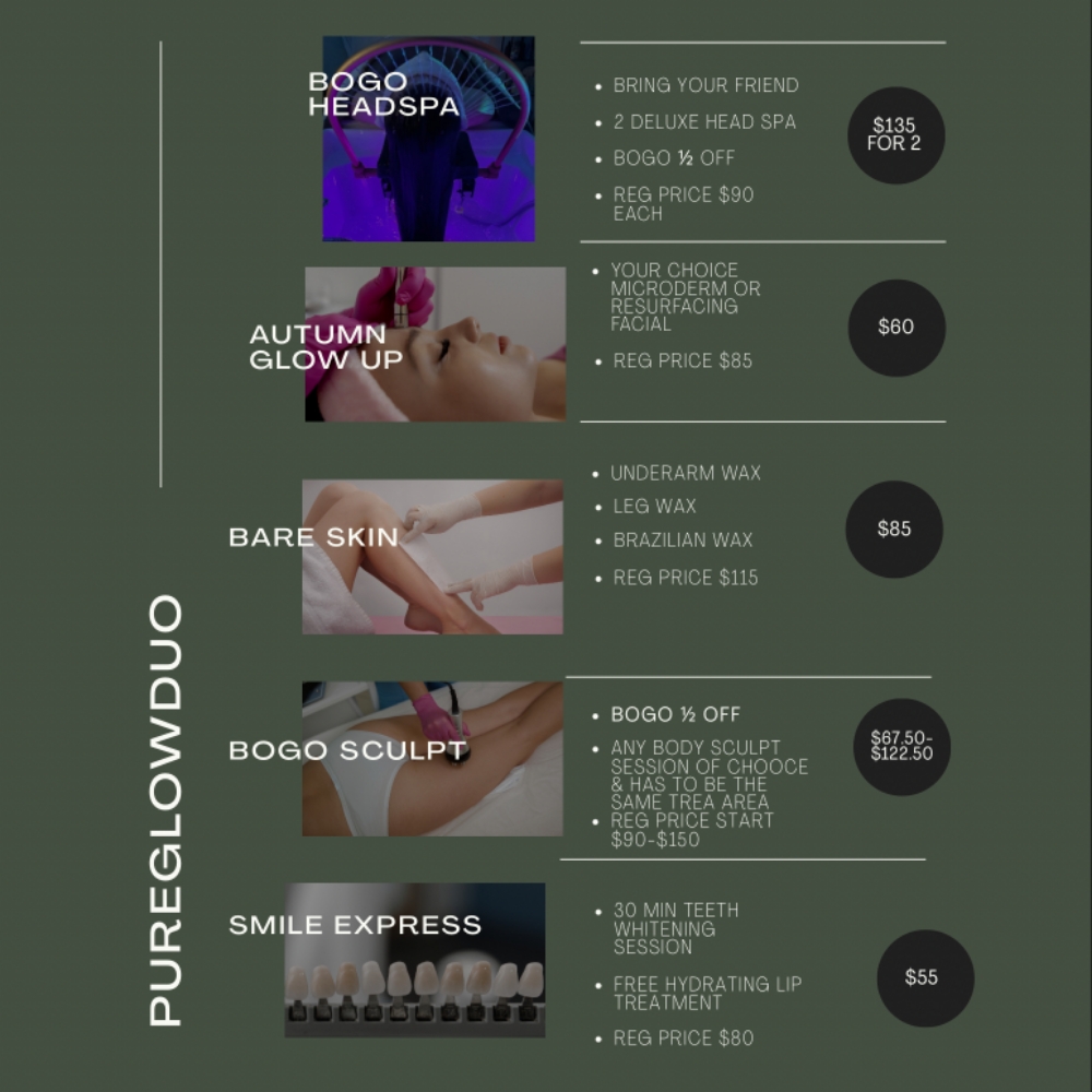 September Sales at PURE GLOW DUO in cleveland, TX