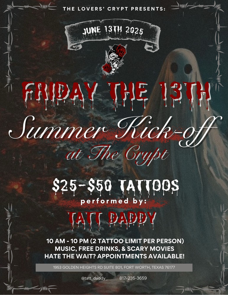 Friday The 13th Reservation