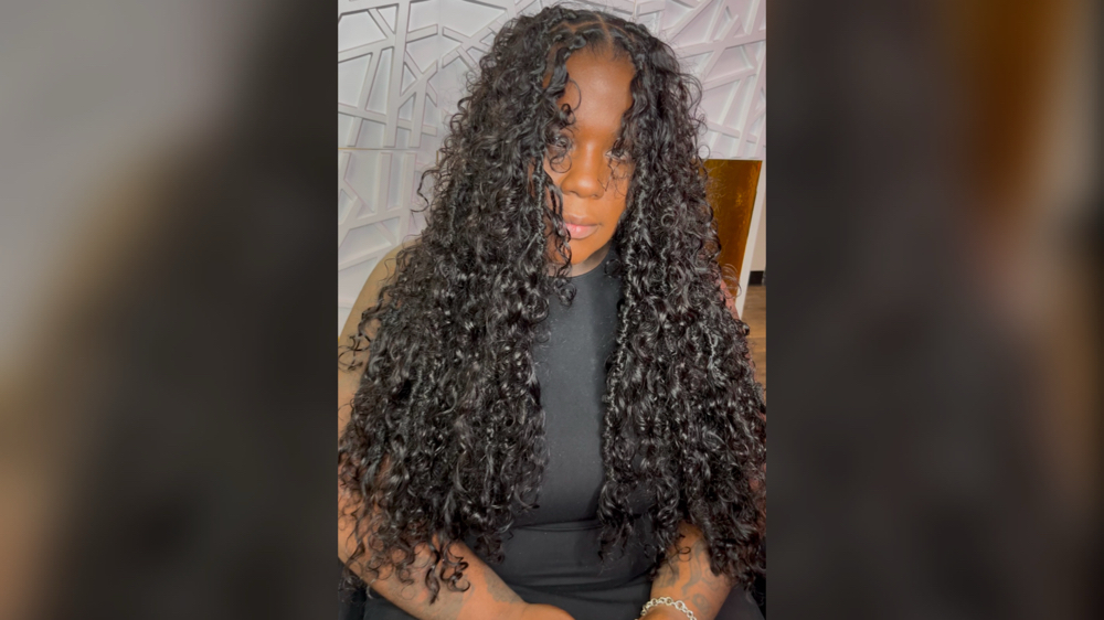 Waist Raw Indian Curly Locs
