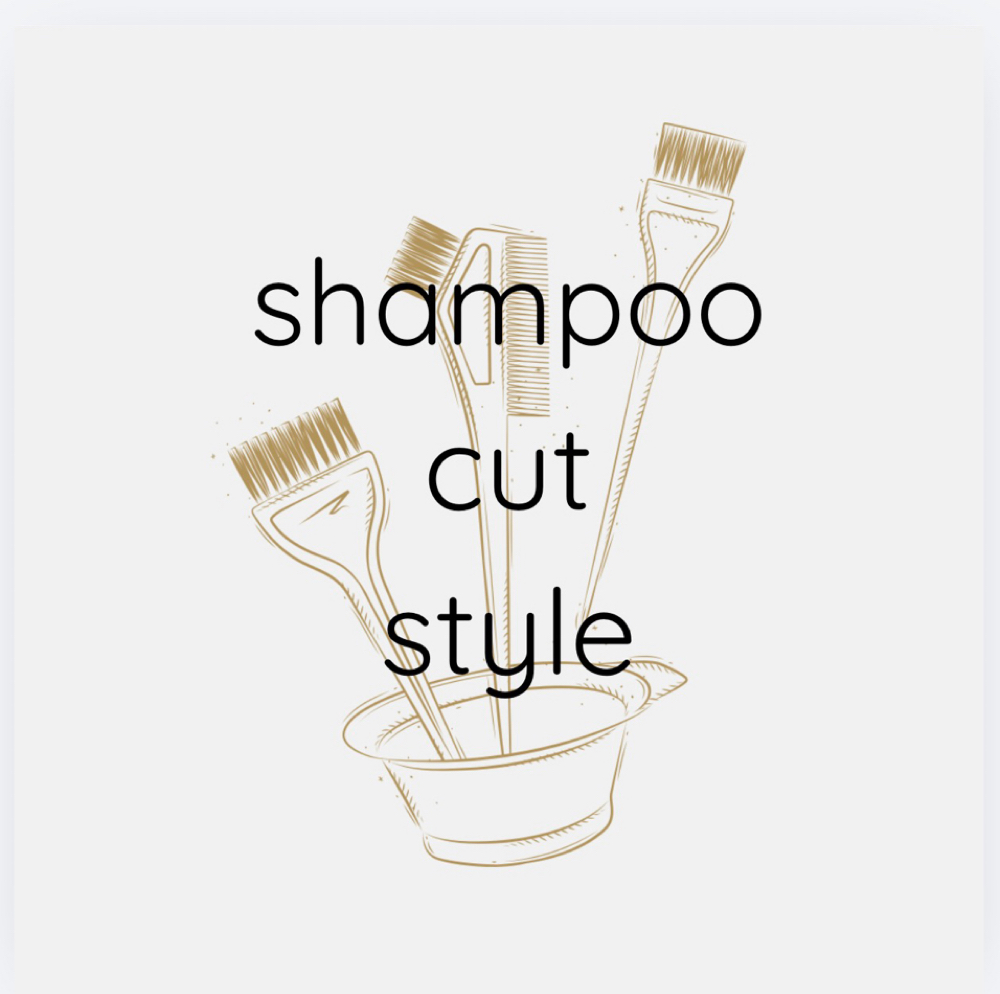 Shampoo Cut Style at Ellington Grey Studio in Cullman, AL