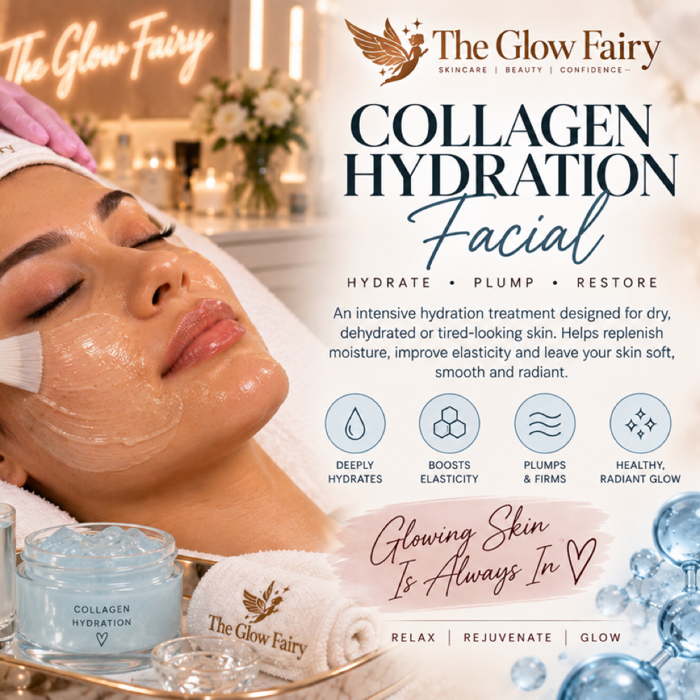 UPLIFT COLLAGEN Hydrating FACIAL at the glowfairy spa in framingham, MA