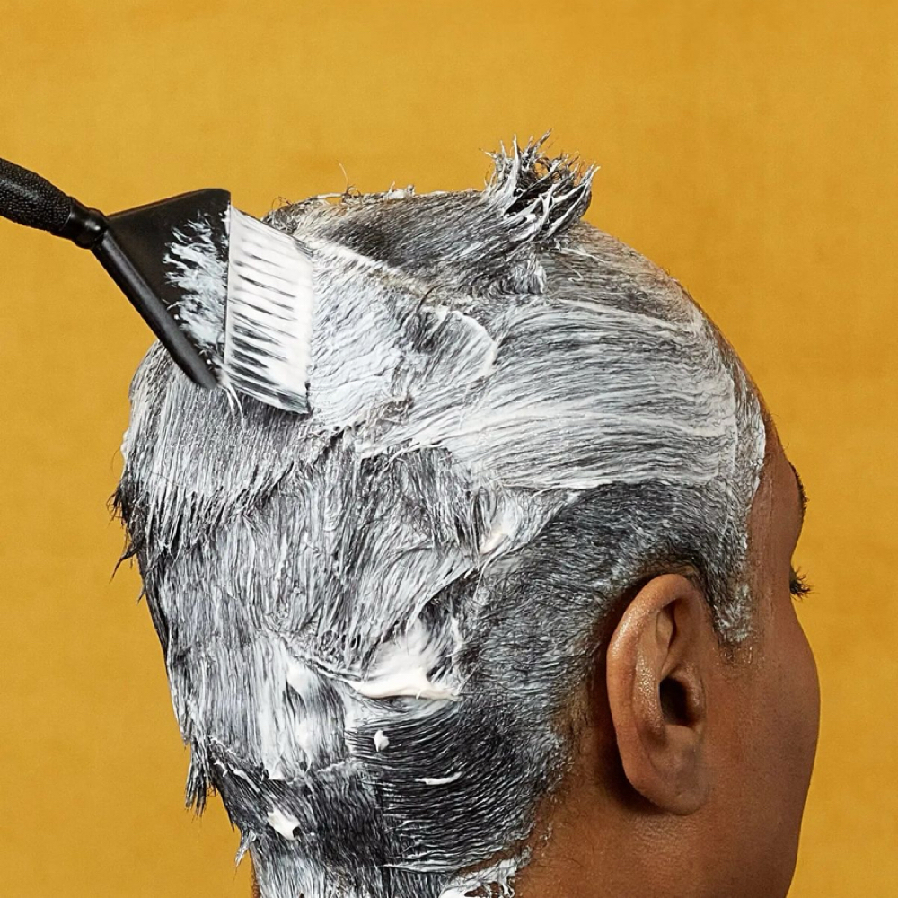 Relaxer & Style (Full) at Flair Beauty in Houston, TX