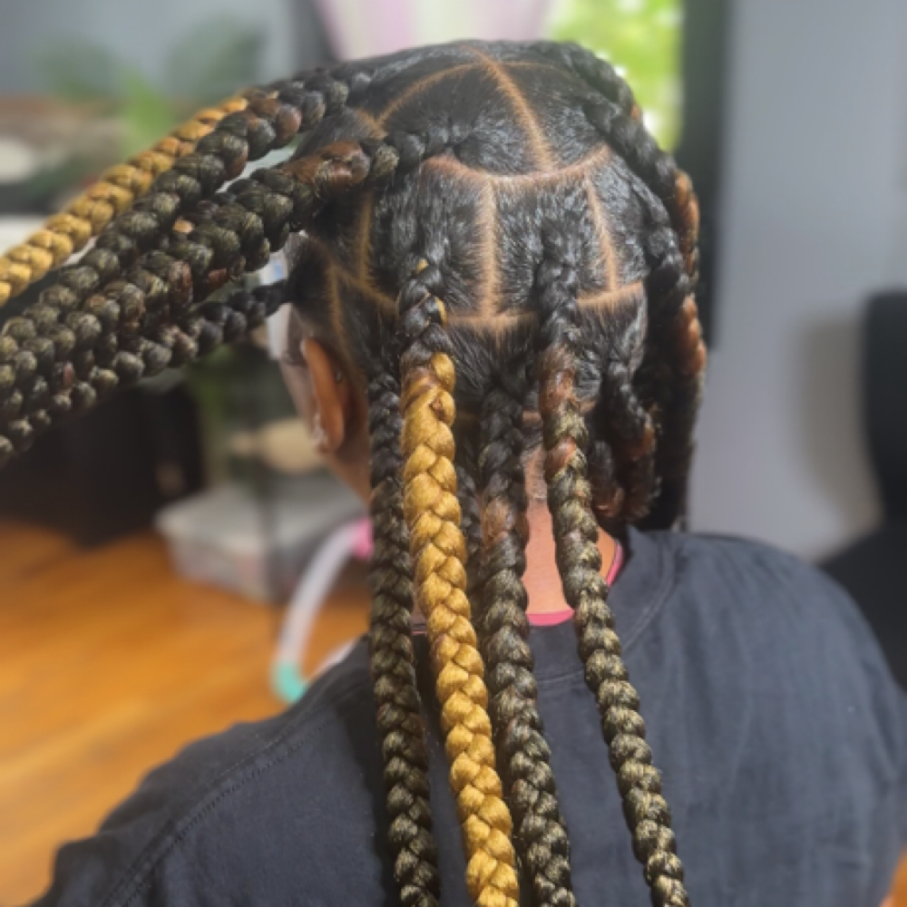 Classic Knotless (L) at HairByZhordanReignn in Smyrna, TN