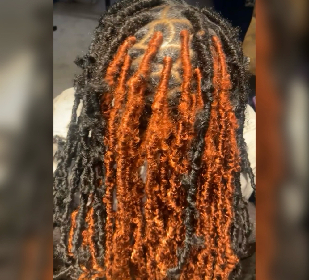 Medium Individual Crochet Faux Locs