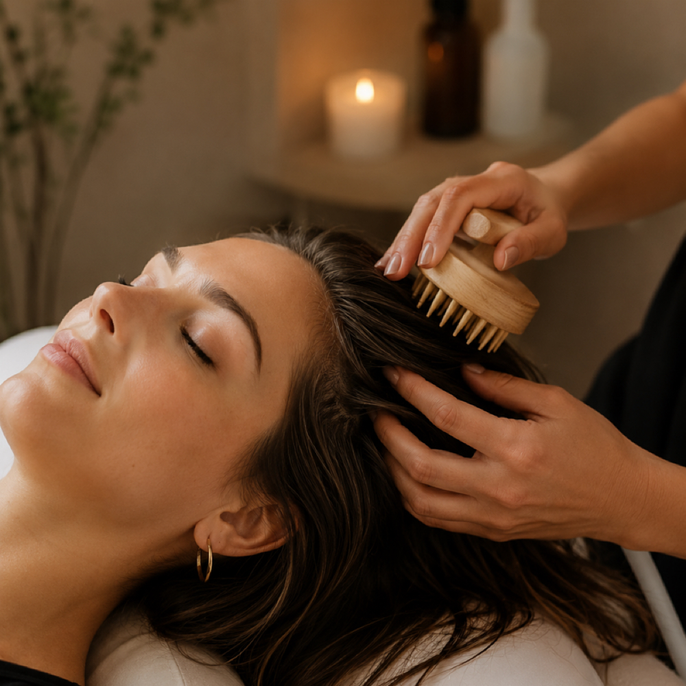 Dry Head Spa Scalp Detox at A Touch of Good Karma Spa & Boutique in Feasterville-Trevose, PA
