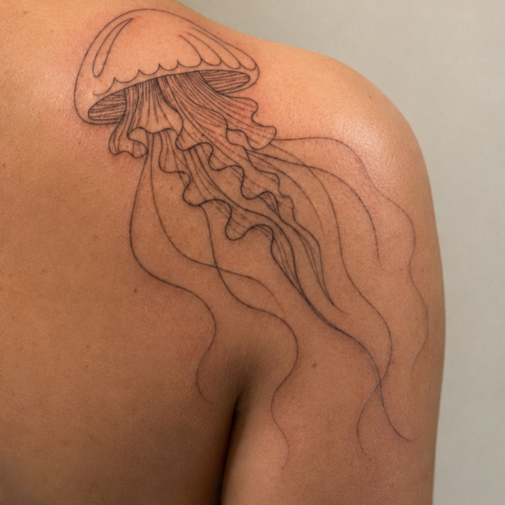 Medium Sized Tattoo at Alla.GlowInk in Houston, TX