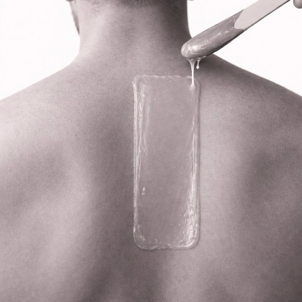 Upper Back at Modern Wax Co. in East Walpole, MA