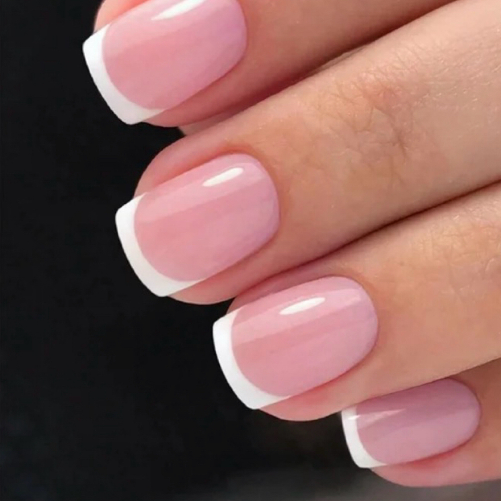 French Tip at Glam Nails Studio in Sioux falls, SD
