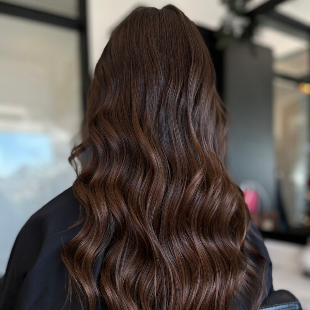 Root Color Retouch at Shade & Shear in League City, TX