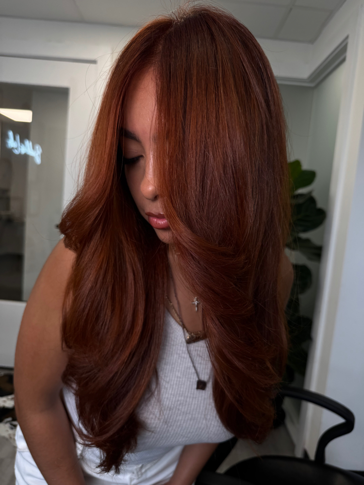 Full Color at KP Hair Lab in Garden City, NY