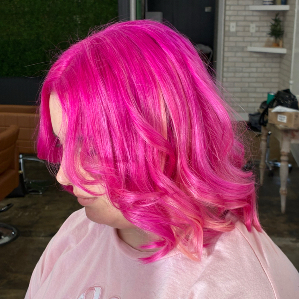vibrant color at Exquisite Salon in harrison, AR
