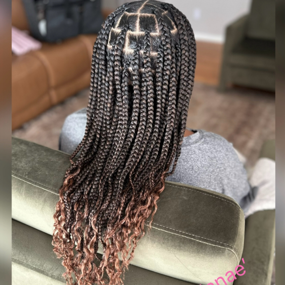 Adult Knotless Braids