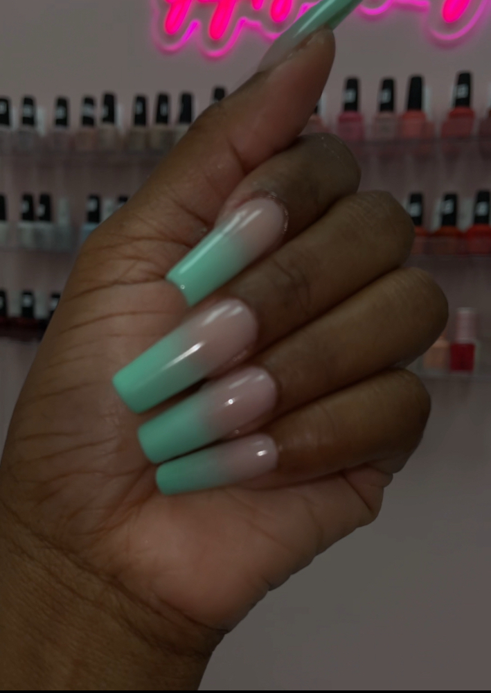 Ombre Nails at Naomie Nailed Me in Pembroke Pines, FL