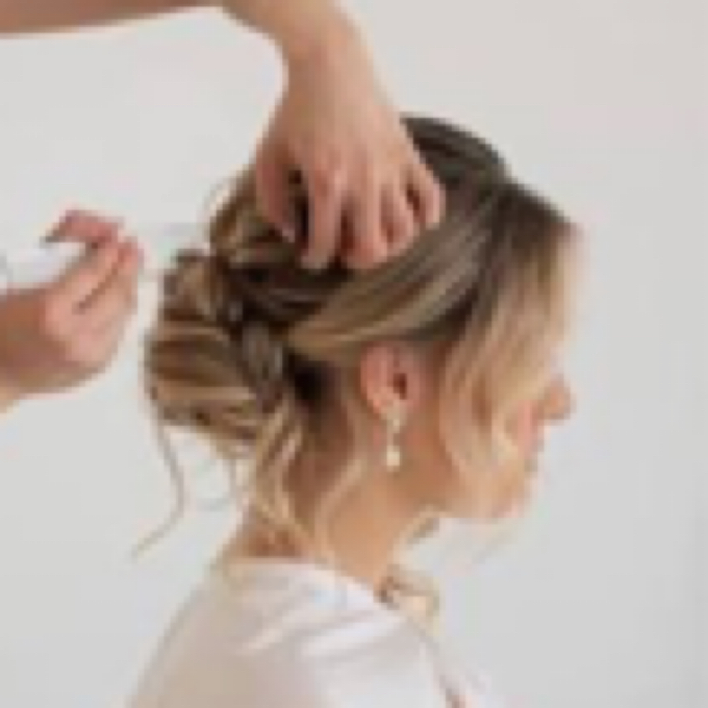 Updo Hairstyle at CatchMeCuts in Schaumburg, IL