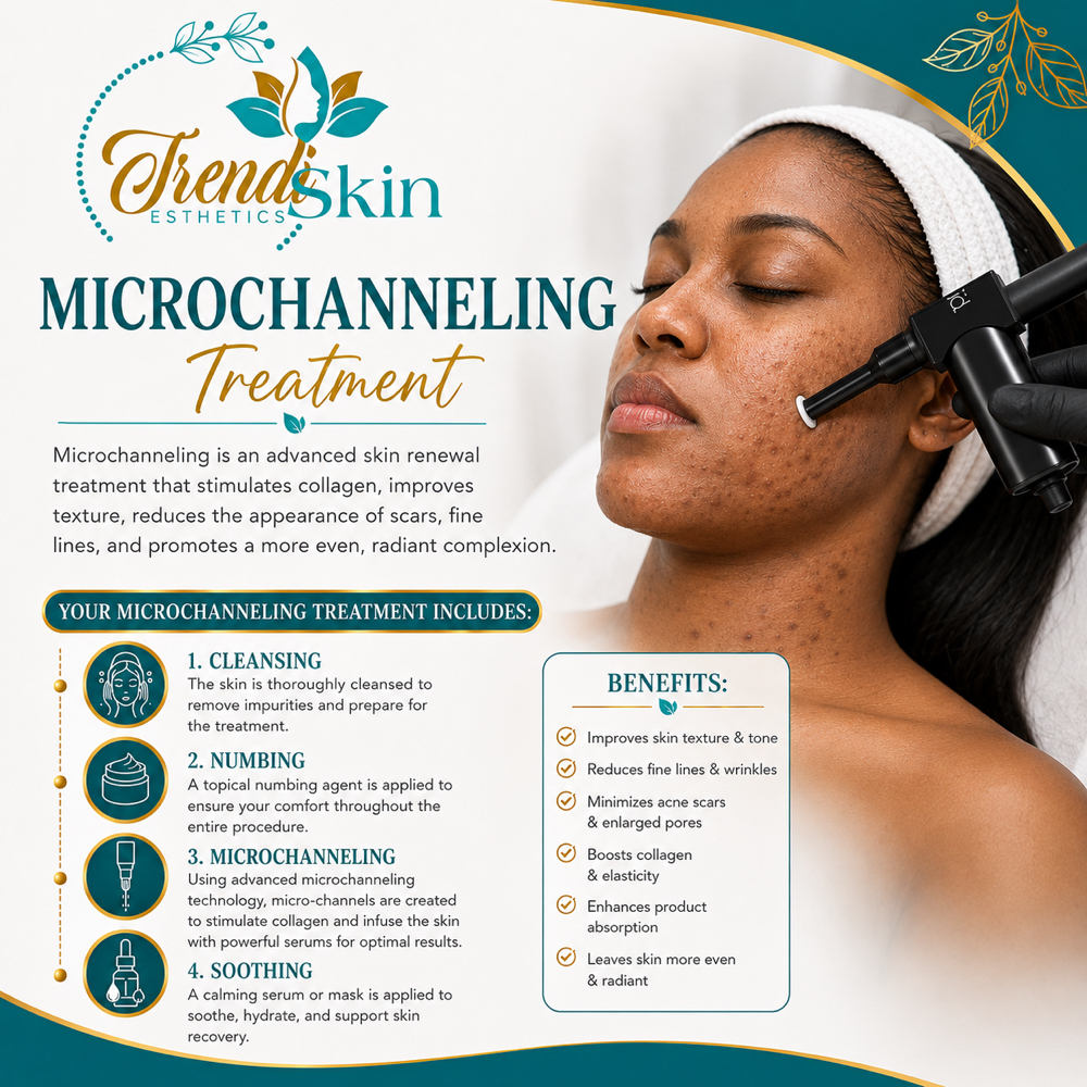 Microchanneling at Trendiskin Esthetics in Baton Rouge, LA