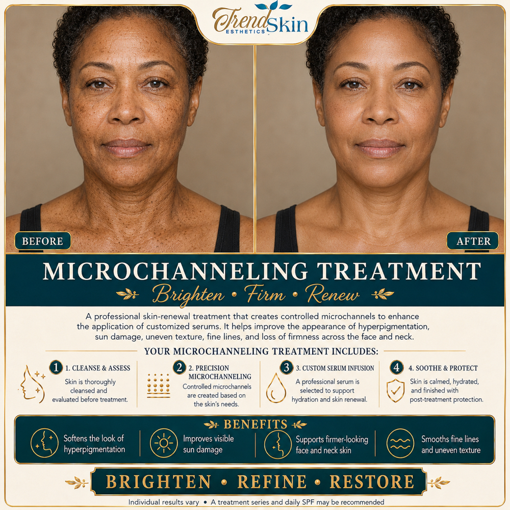 Microchanneling (4 Weeks) at Trendiskin Esthetics in Baton Rouge, LA