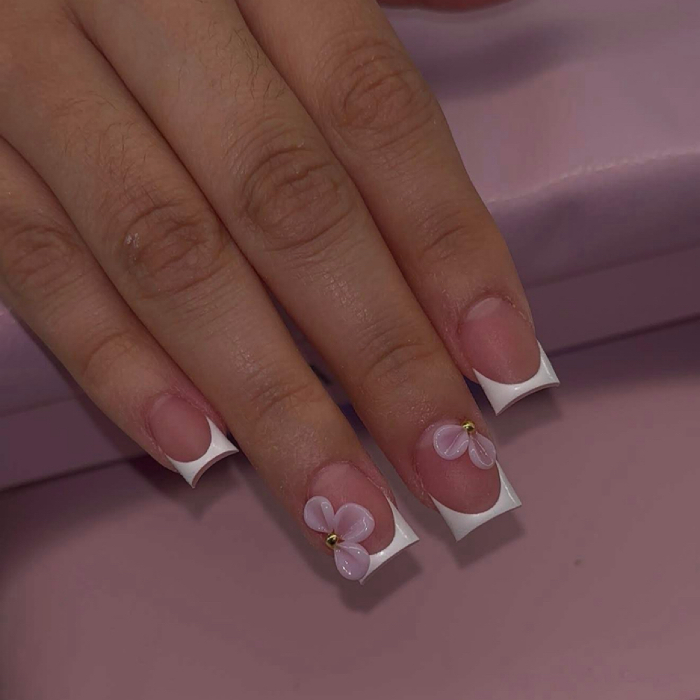 Full Set Spa Nails Acrylic at 🎀Pink Diamond Beauty studio🎀 in Irving, TX
