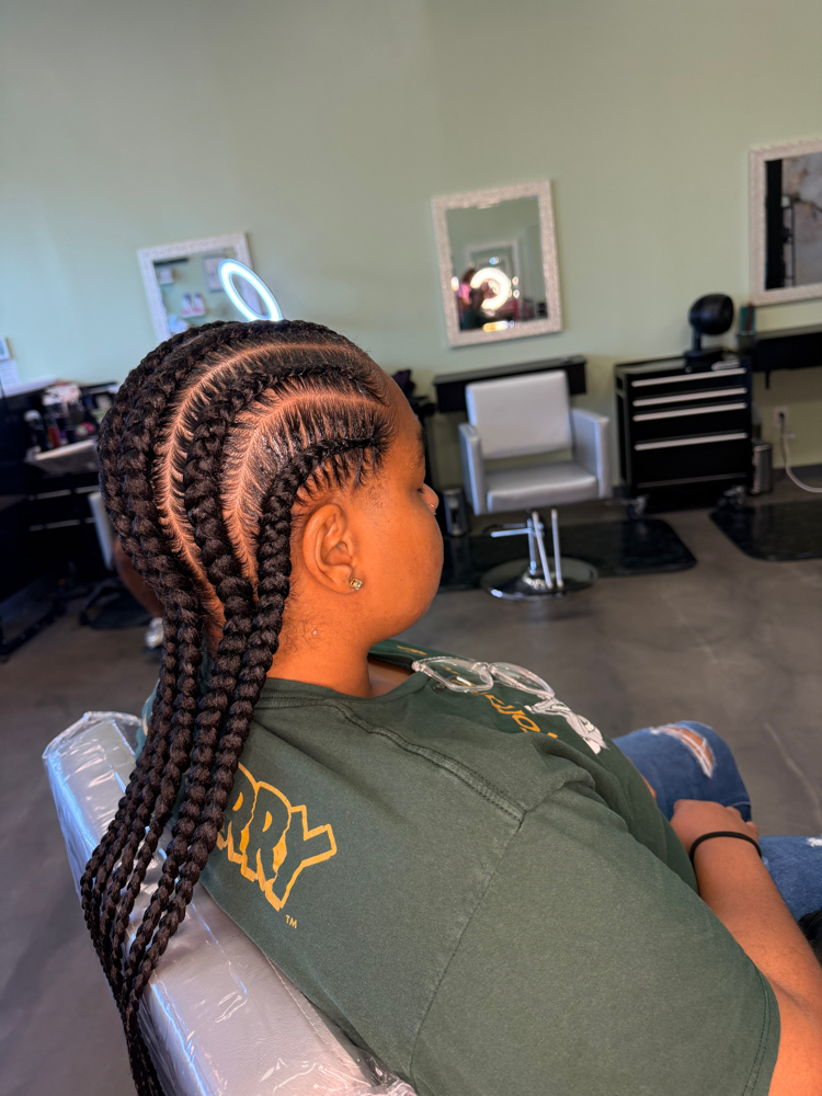 Feed In/Stitch Braids