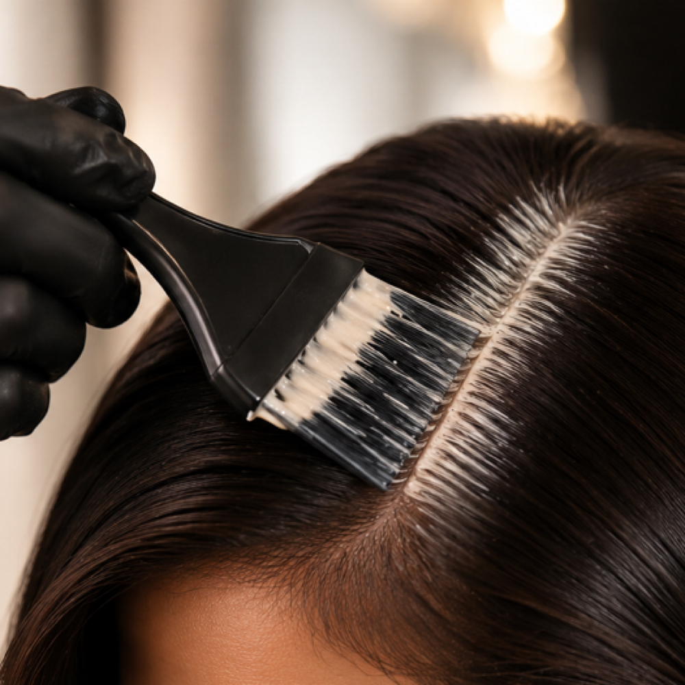 Root Touch Up • wash & blowout at Luxury Hair Extensions Miami in Miami, FL
