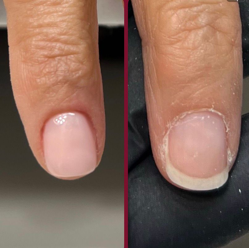 Russian Manicure (No Gel) at Liz’s Nails in Valencia, CA