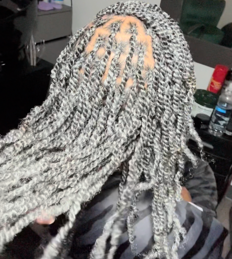 Spring/passion Twists (hair Added)