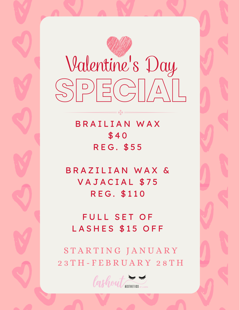 Valentines Day Brazilian Sale
