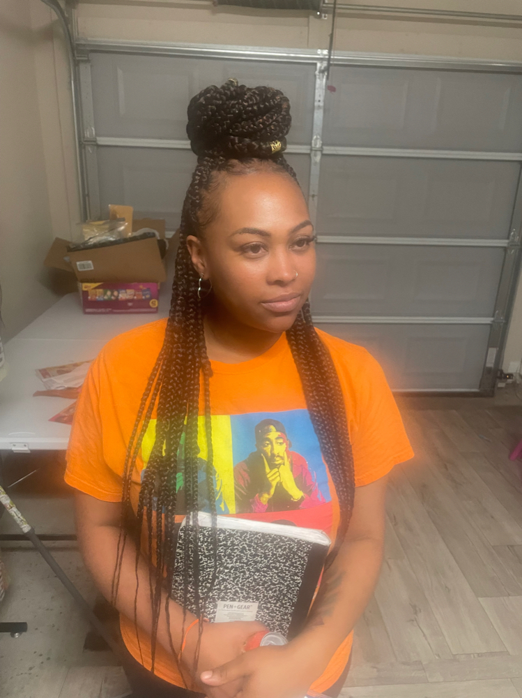 Twist/ Box Braids Over Locs