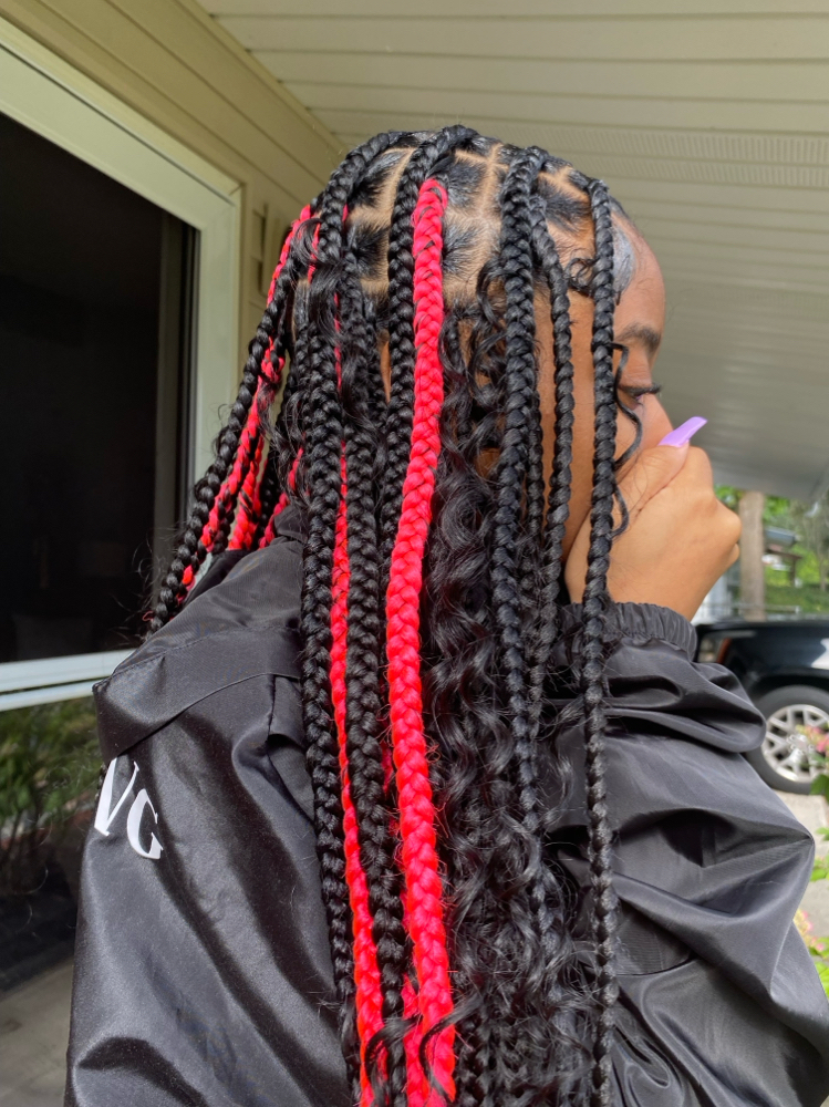 Medium Bohemian Knotless at The Hairapist Experience in Mount morris, MI