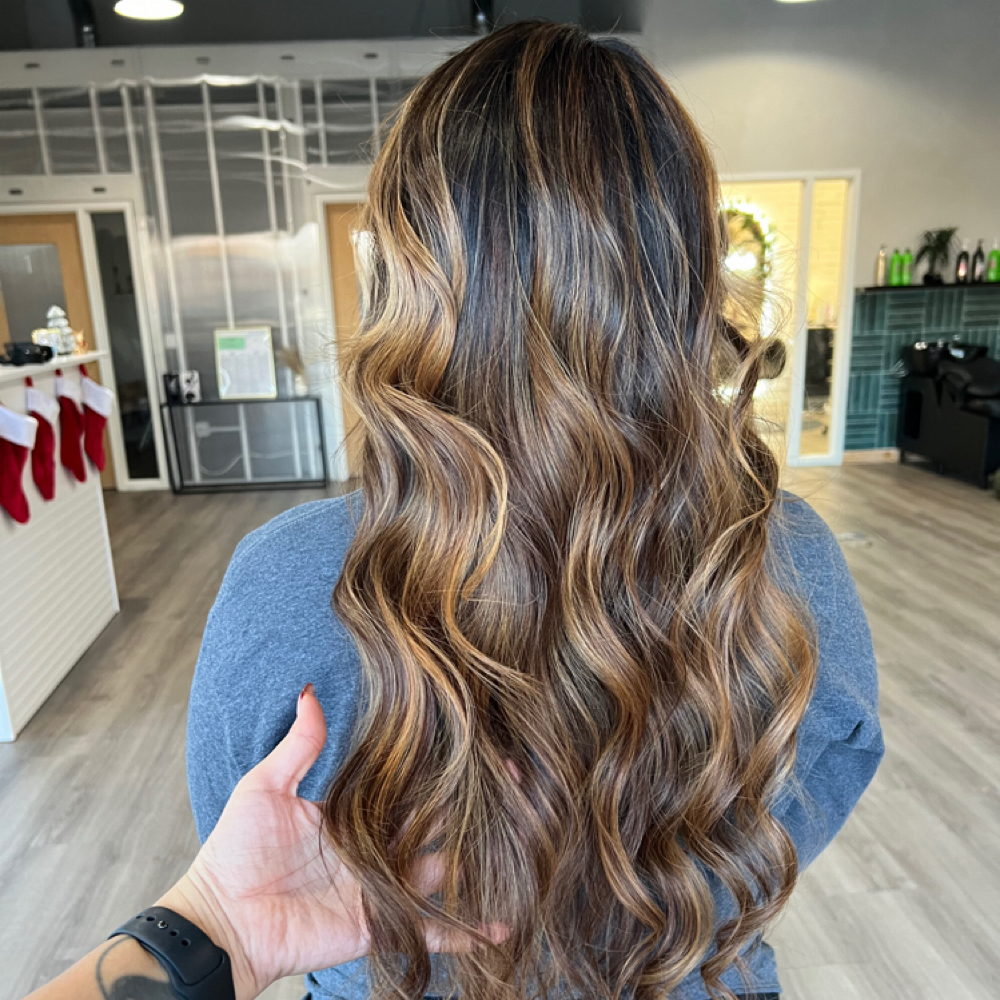 Full Dimensional Balayage at Sydney Micaela Hair in Wichita, KS