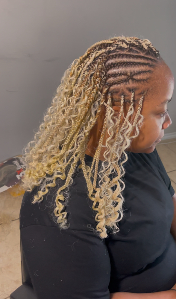 Shoulder/Bob Length FlipOver Fulani at Diamond in Katy, TX