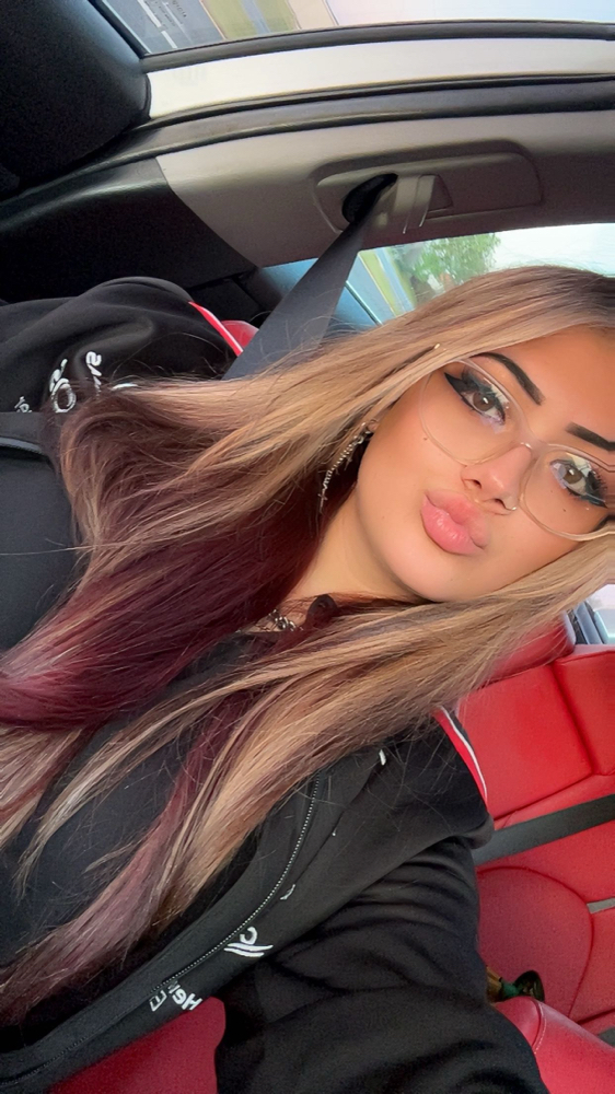 Multicolor Long Hair highlight & Lo