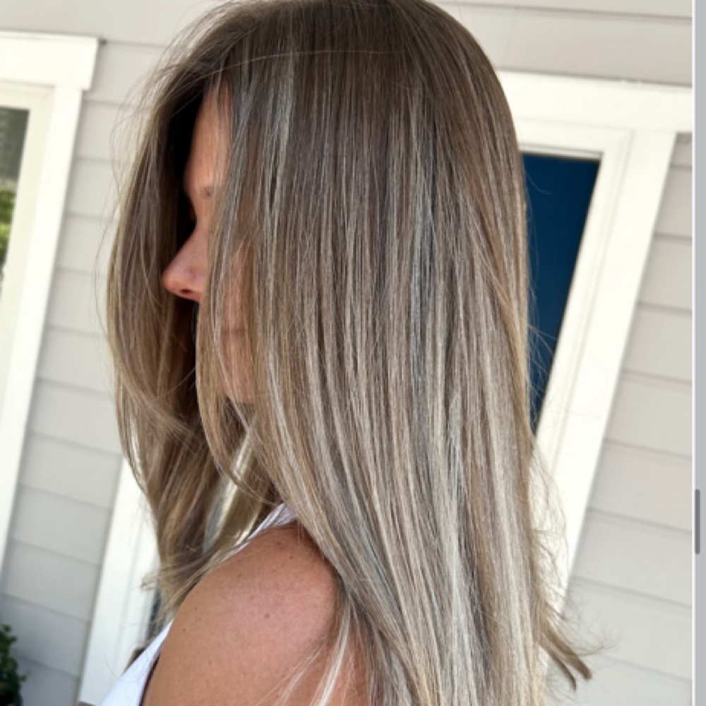 Partial Balayage at Serenity Hair Studio in Wilmington, NC