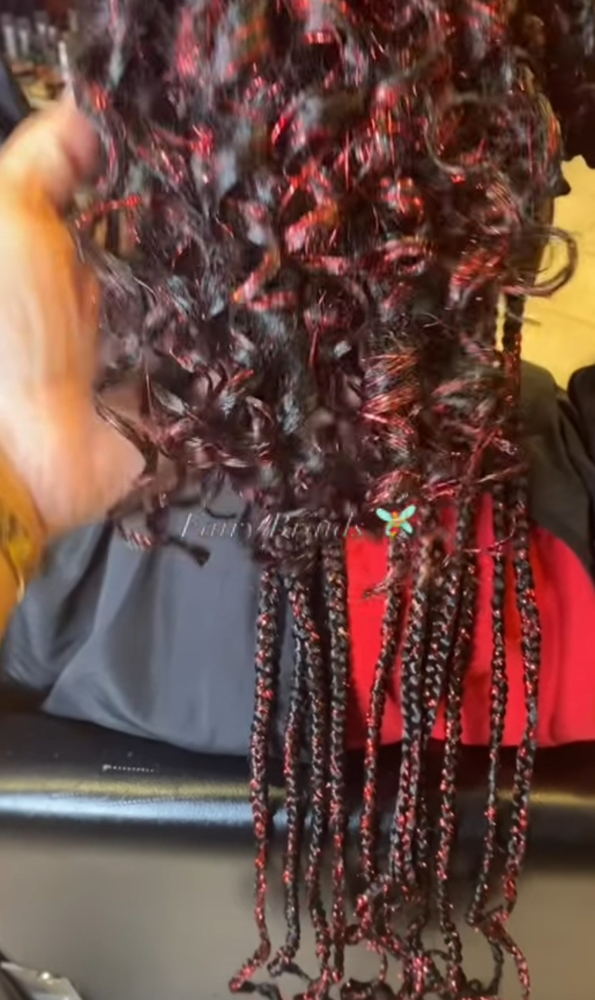 Hair tinsel extension