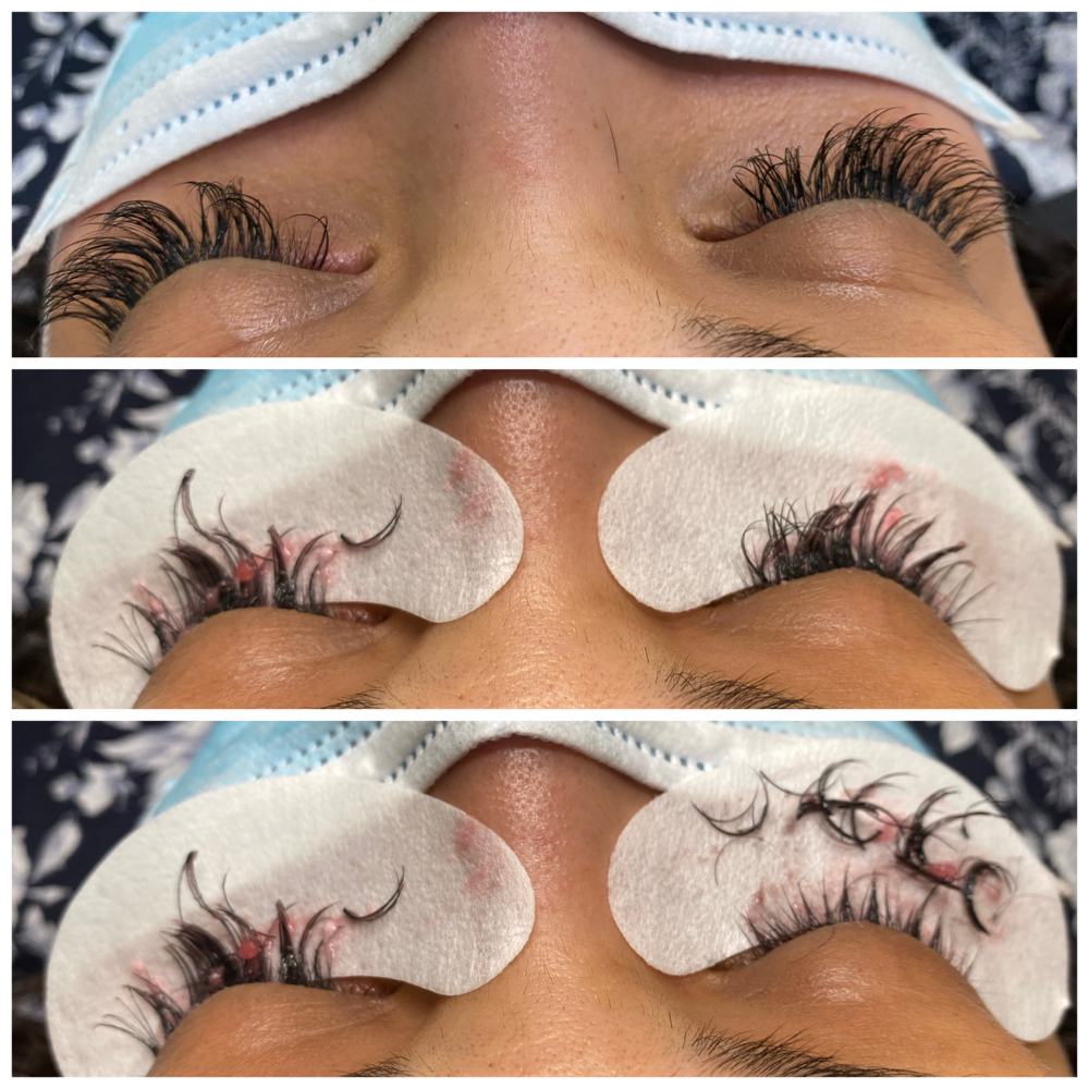 Lash removal & Lash bath