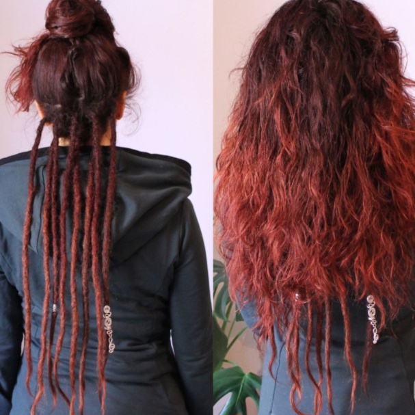 Peek-a-Boo Dreadlocks at Brenda’s Knotty Dreads in Portland, OR