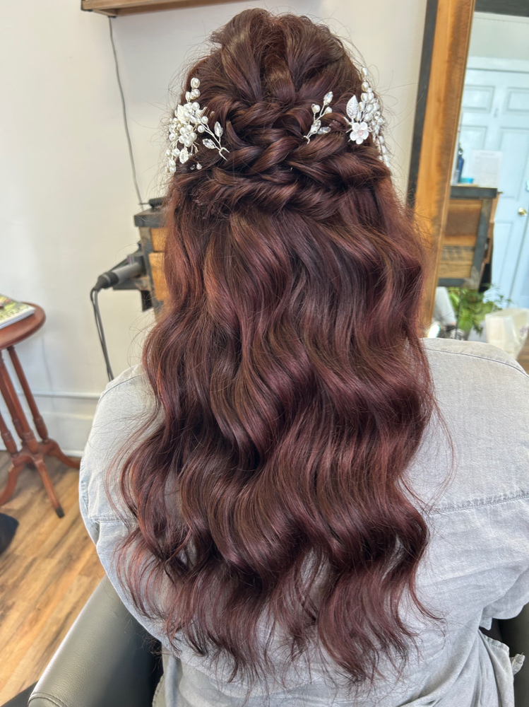 Bridal Hair Trial - Sarah