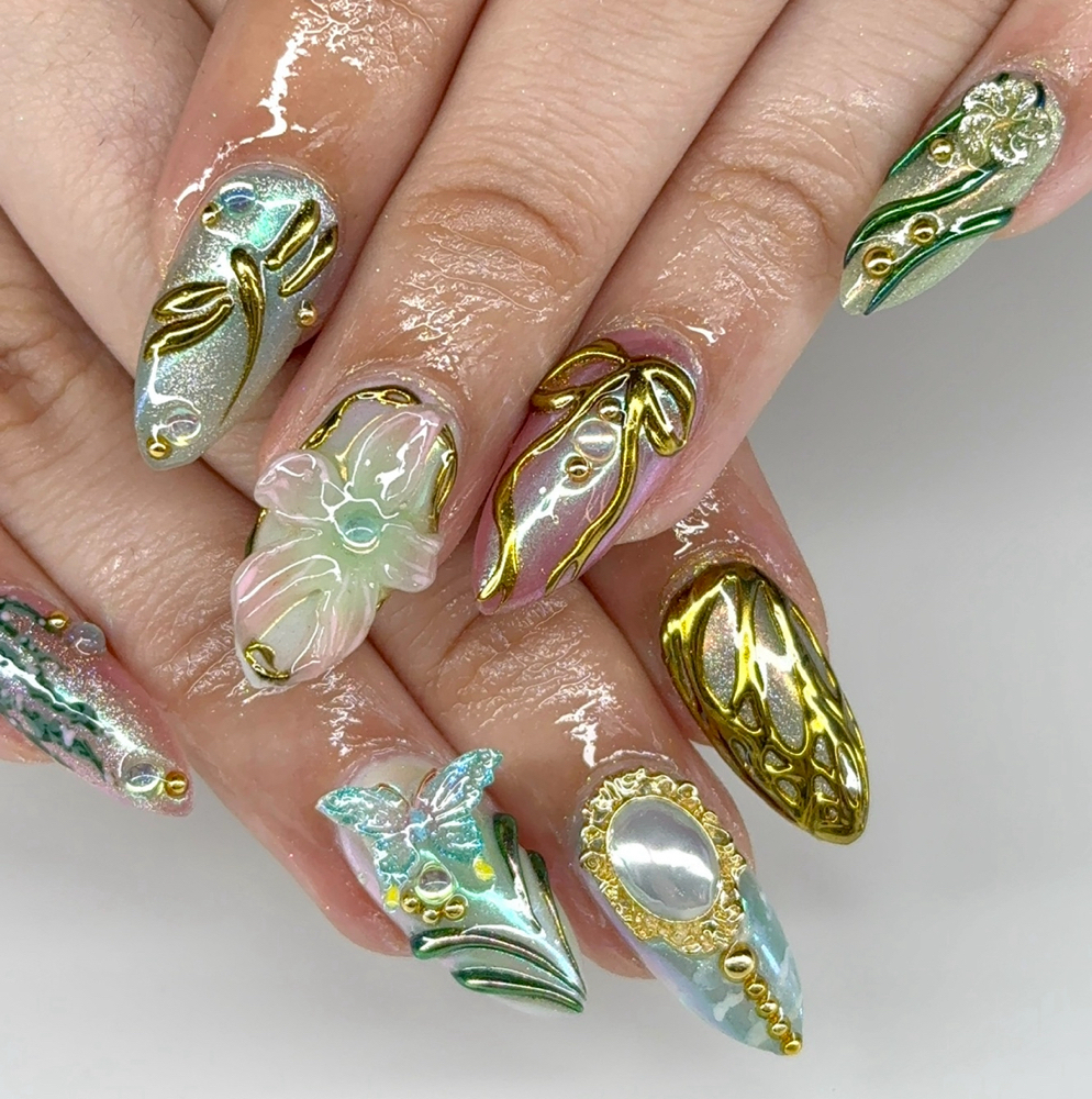 Tier 3/4 Gelx Set at Victoria Silva in Tempe, AZ