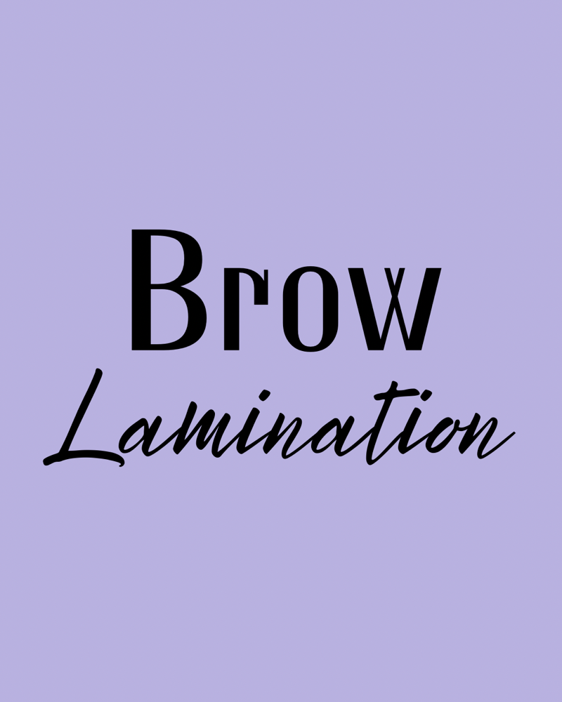 Brow Lamination
