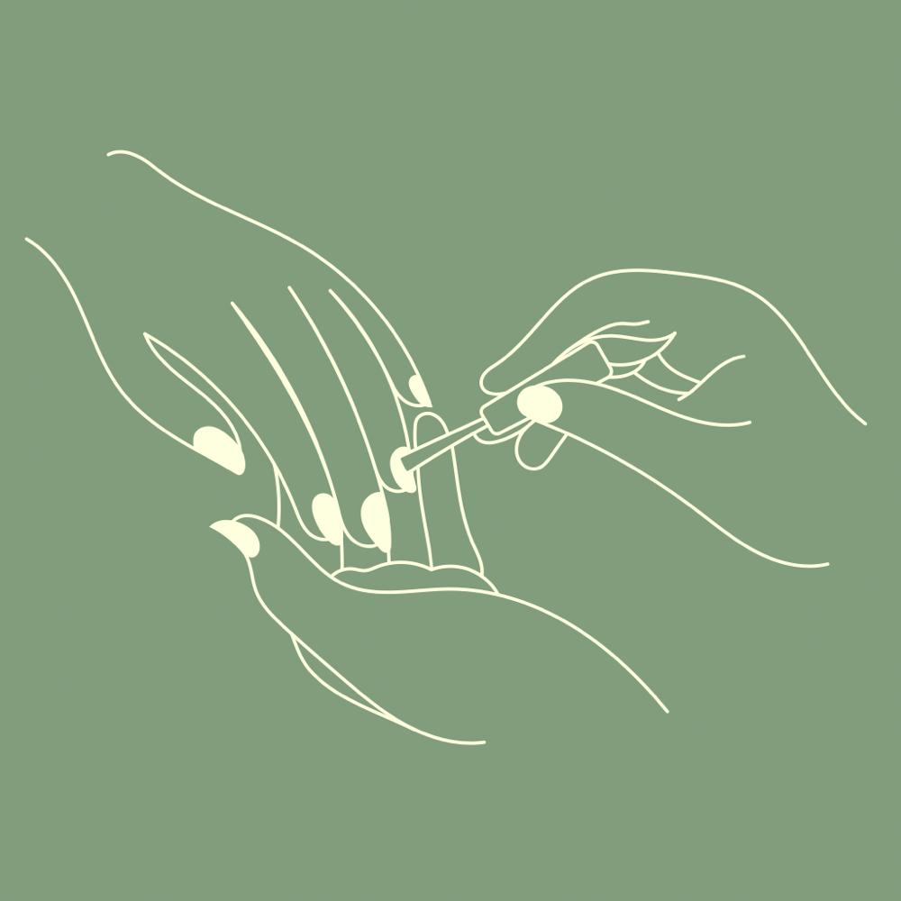 Kid’s Manicure at Lacquer Lounge in Havana, IL