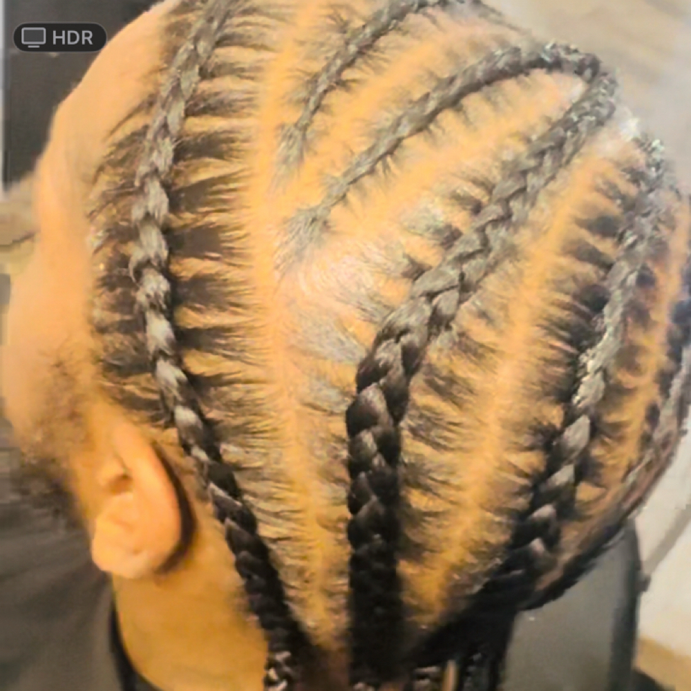Men's Hair Braiding Service at Eleven89hairstudio in Georgetown, SC