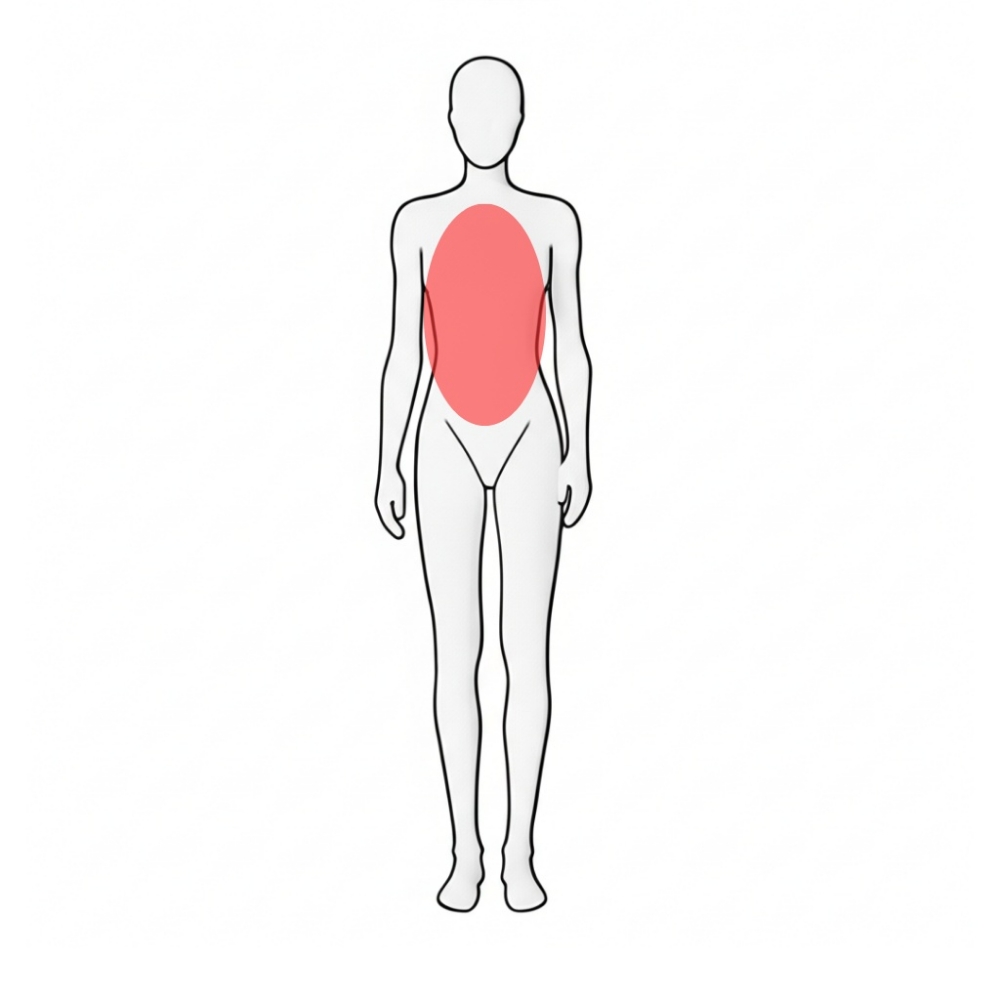 full - chest or back