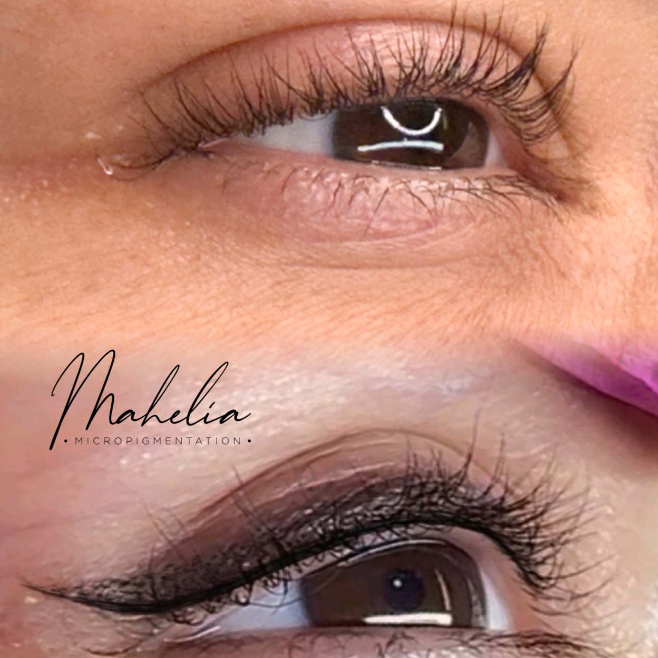 EYELINER at Mahelia PMU Academy in Whittier., CA