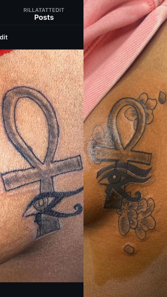 Revamp/ touchup tattoo