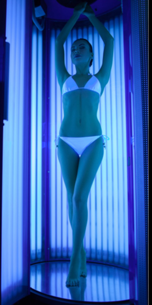 Stand Up Tanning Bed Single Tan