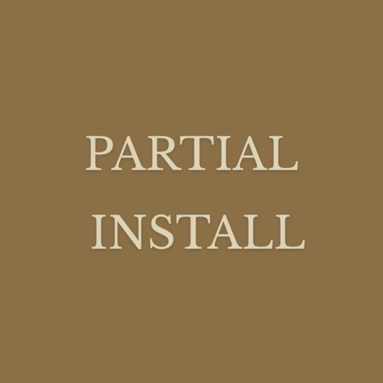 Partial Install at The Mane Suite in Pearland, TX