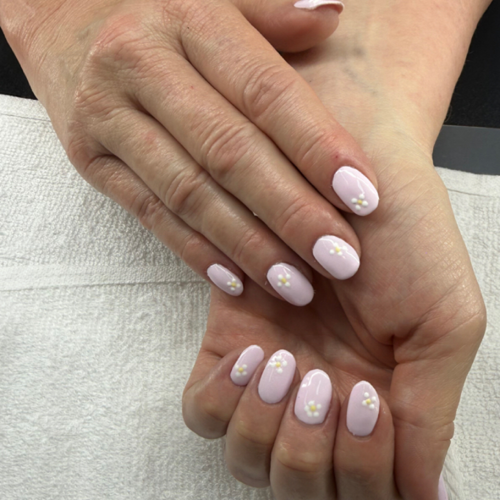 Gel Polish Manicure at Three & Co Salon in Kent, OH