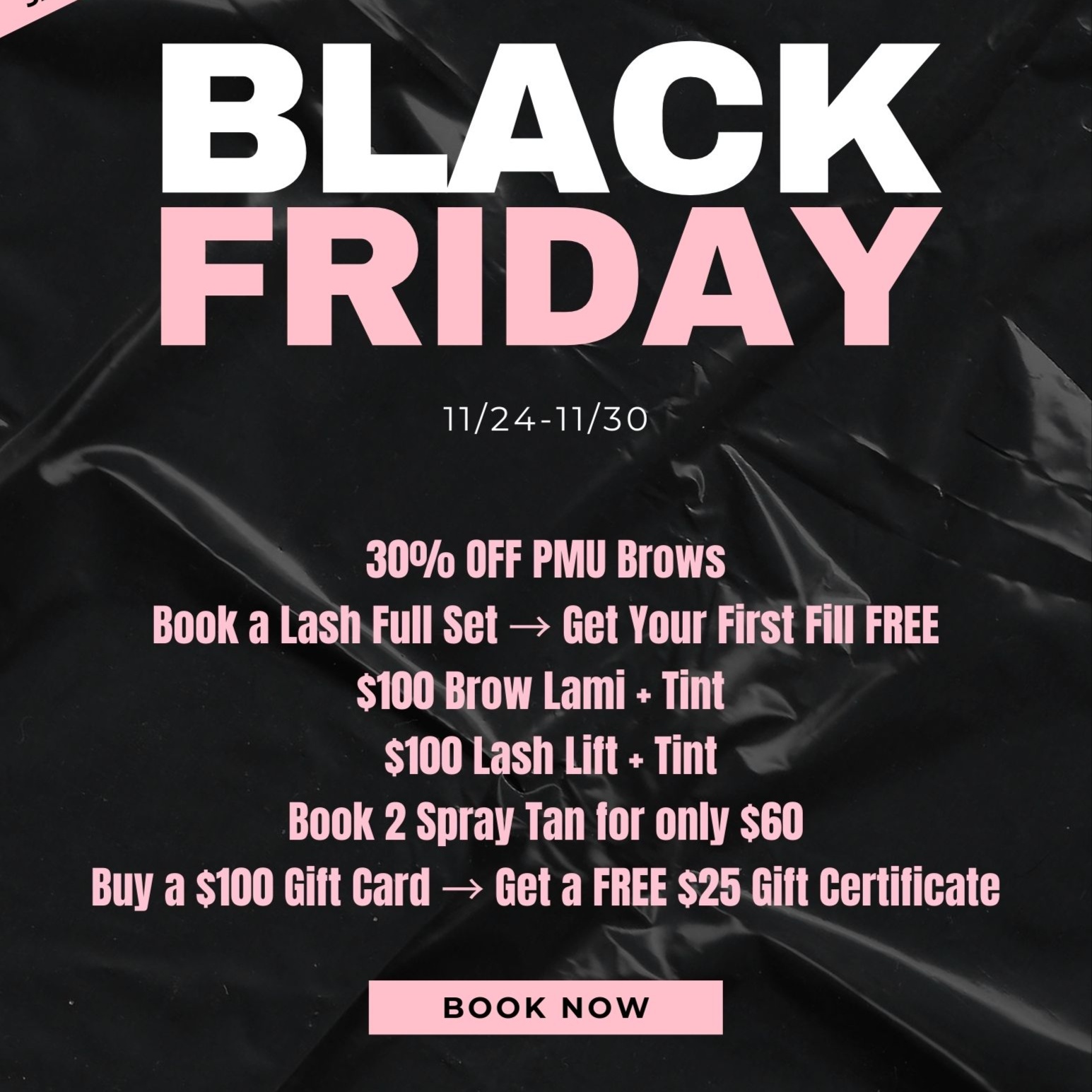 $100 Brow Lami + Tint