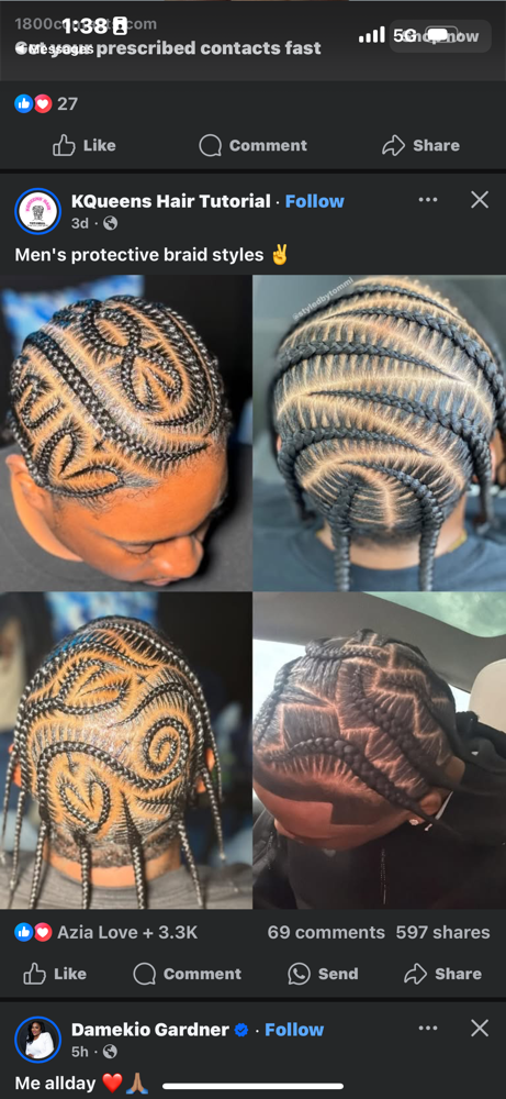 Fully Loaded Braids