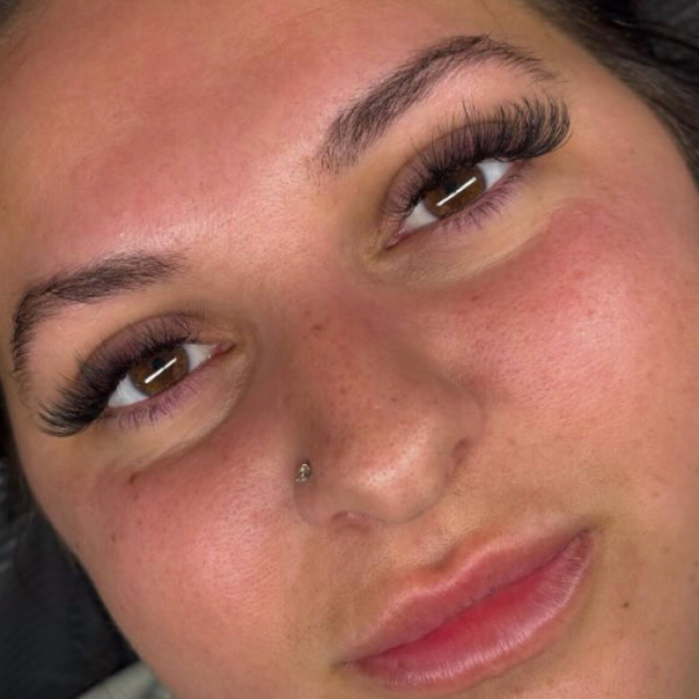 Brown UV Lash Extensions at Caylie Brooke Beauty in Kingston, TN