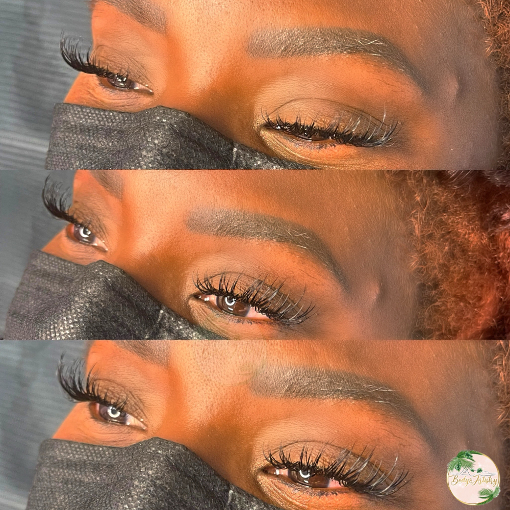 Full Set Of “Wispy Wet Look Set”